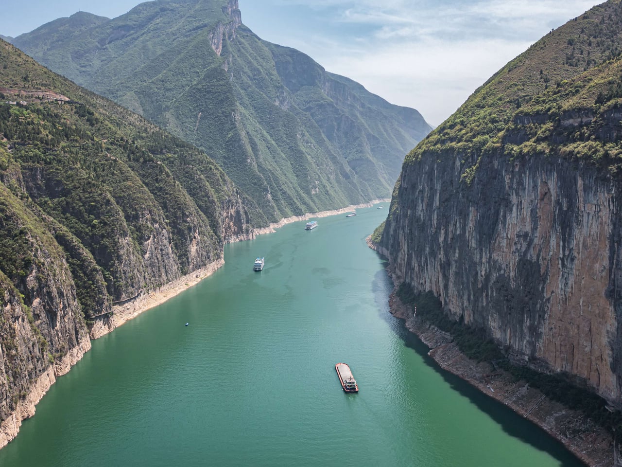 长江三峡古栈道