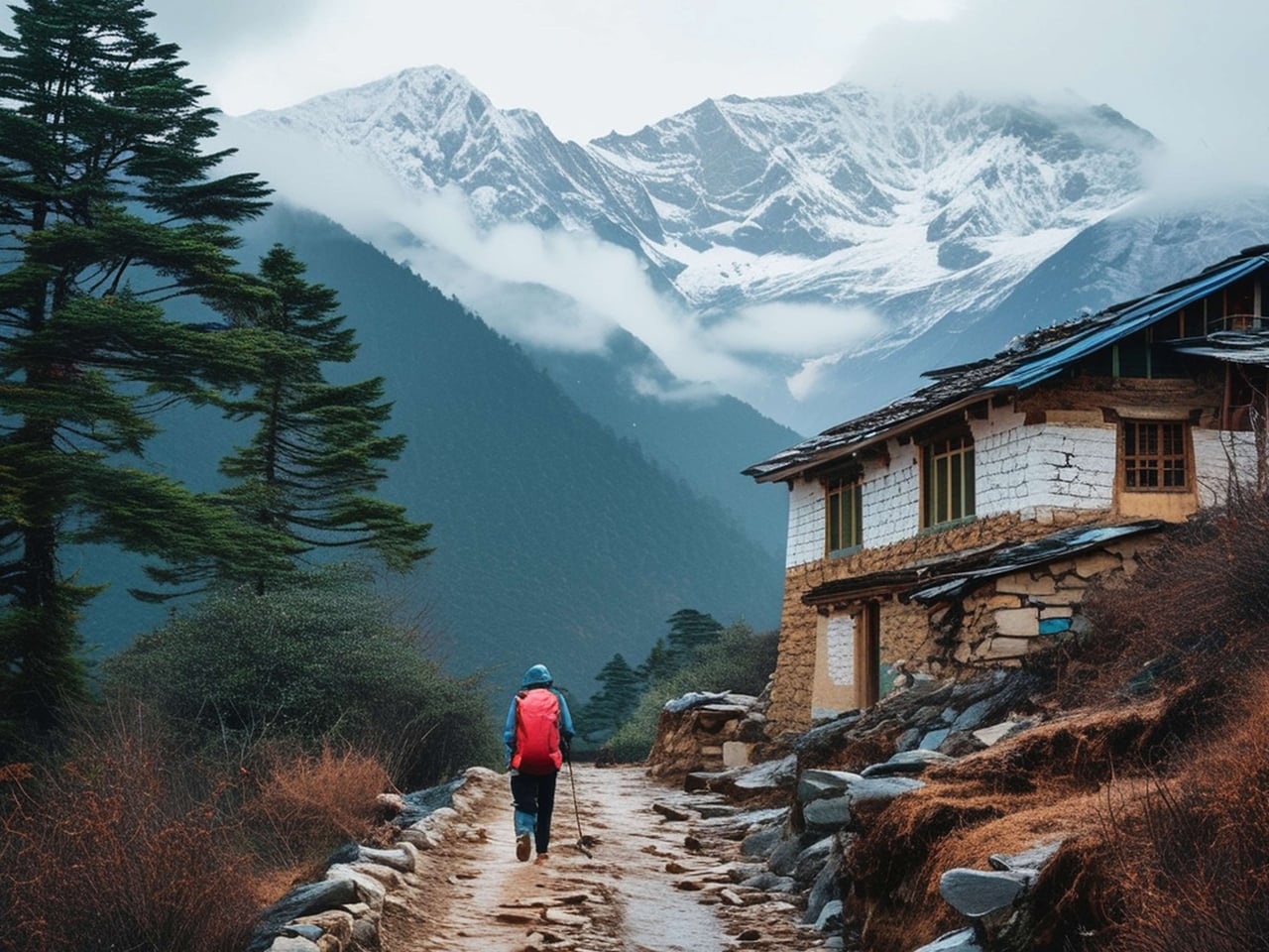 雨崩村与梅里雪山