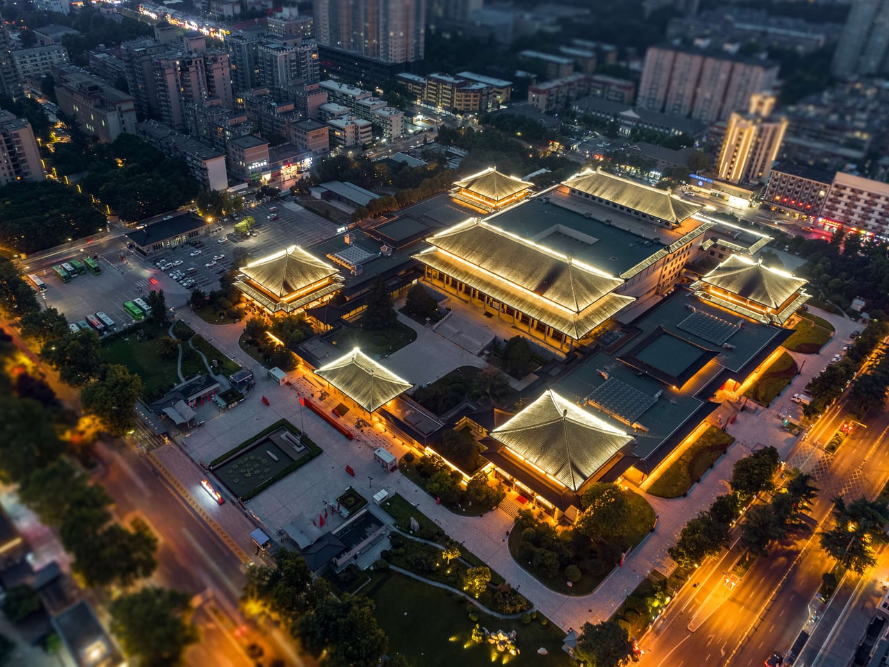陕西历史博物馆展馆