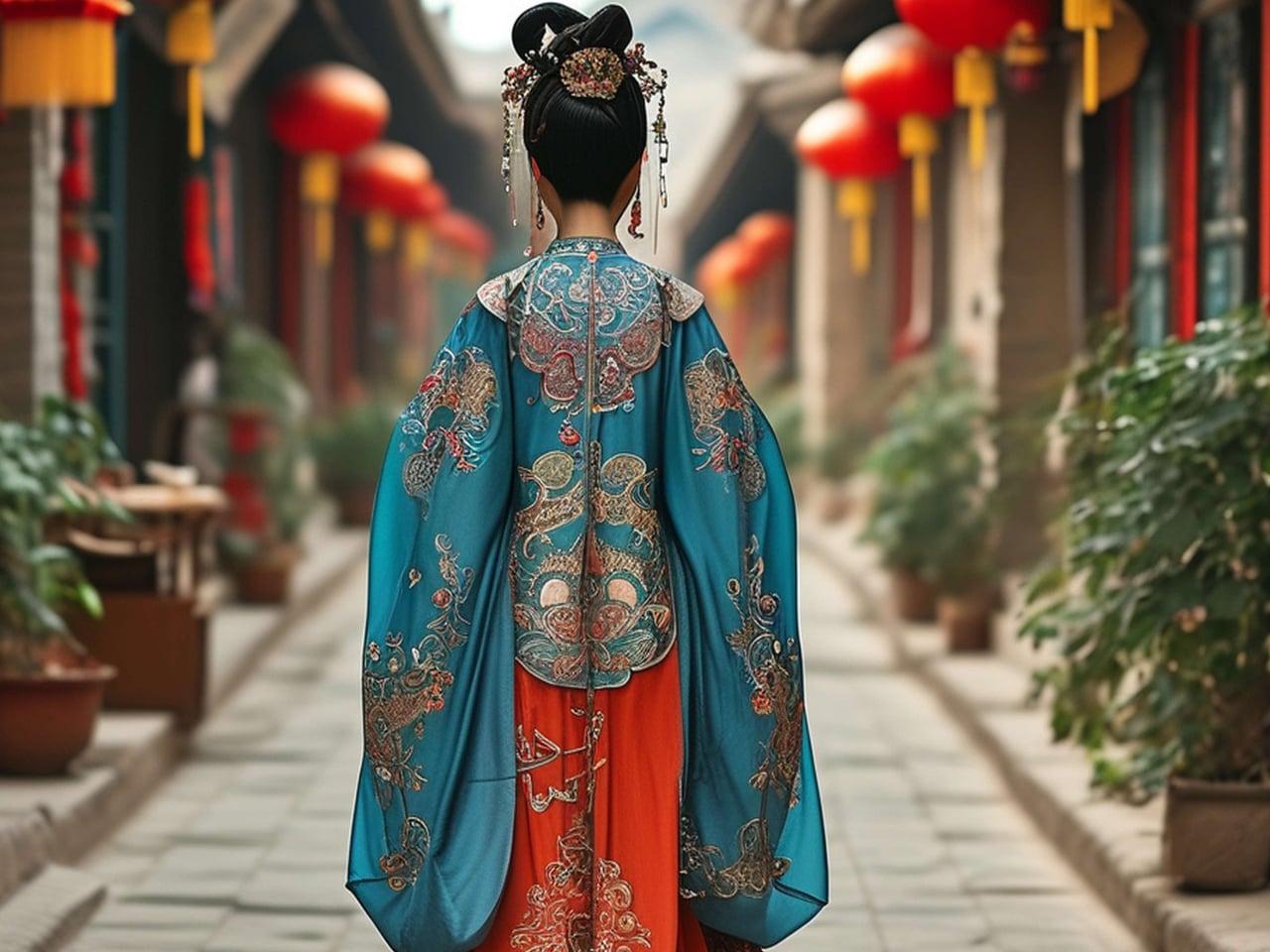 传统汉服
